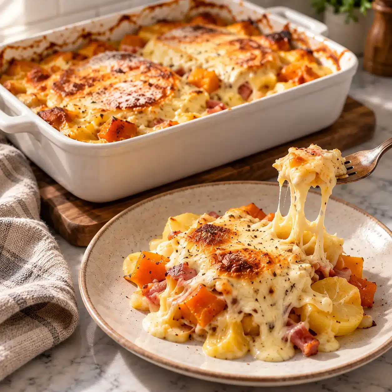 Ma Tartiflette au Potimarron : la recette d'automne chaleureuse d'Amélie 2 Ma Tartiflette au Potimarron : la recette d'automne chaleureuse d'Amélie