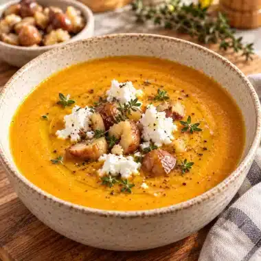 Velouté crémeux potimarron-châtaignes, l'irrésistible saveur d'automne 3 Velouté crémeux potimarron-châtaignes, l'irrésistible saveur d'automne — image 1