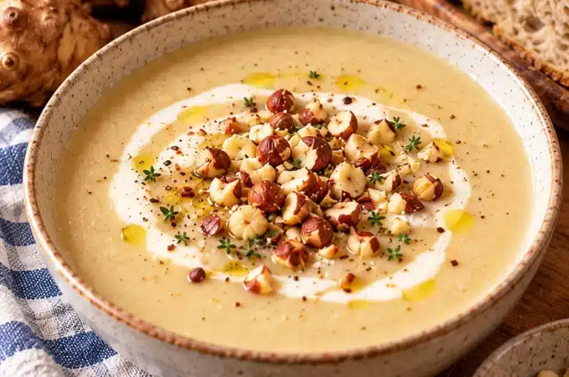 Velouté de Topinambours aux Noisettes Grillées : Douceur Oubliée — image 1